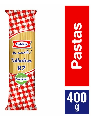 Pasta Tallarines 87 Carozzi 400g